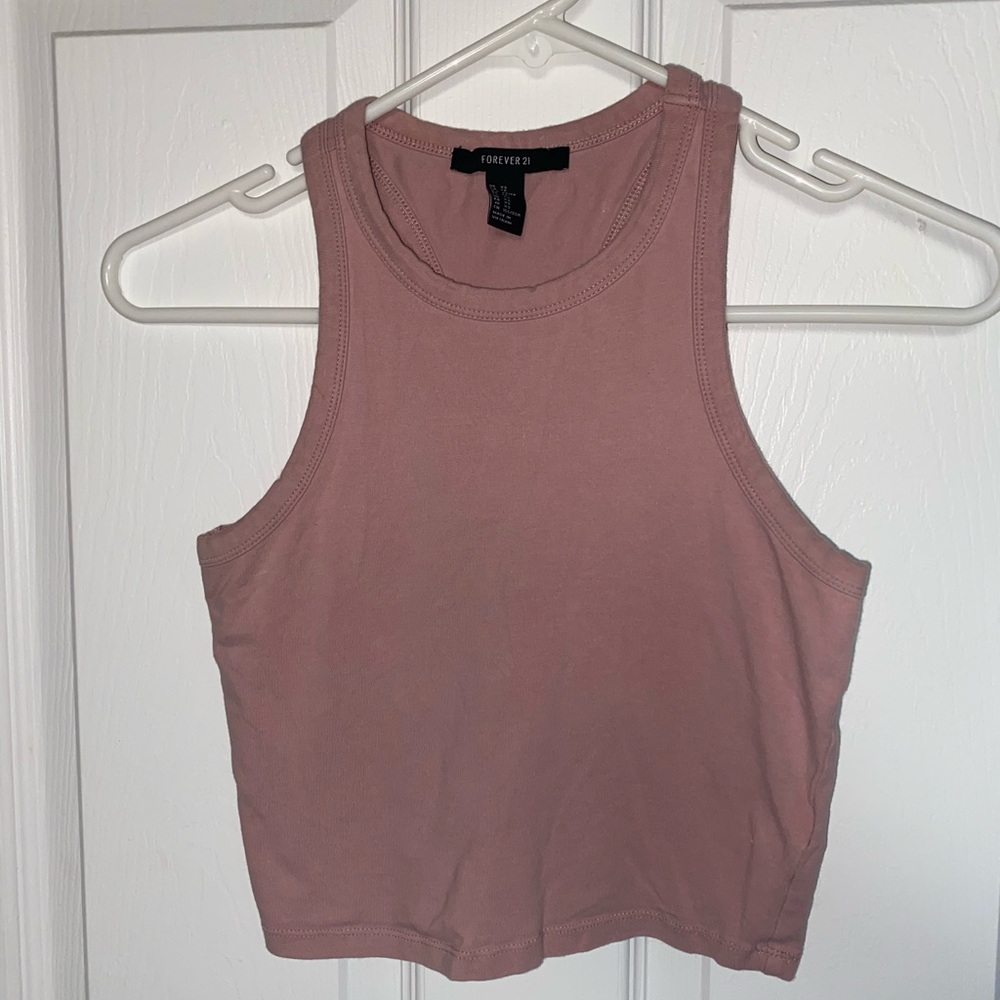 Pink tank good for workout top